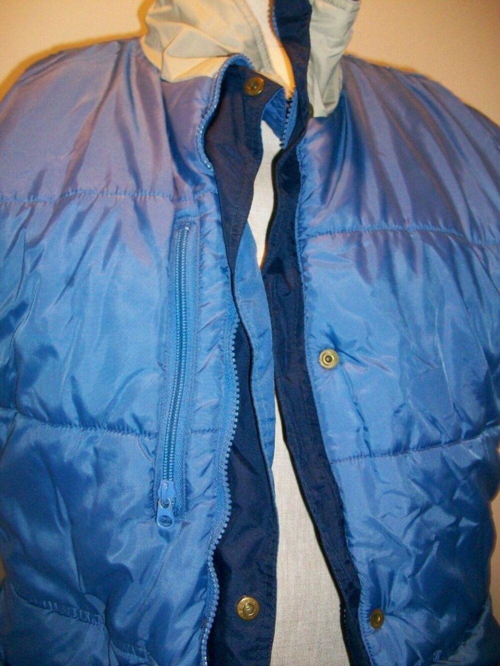 Columbia Sportswear Women's Blue Gray Navy Coat Jacket Heavy Winter Size 18 / 20 - Picture 7 of 10